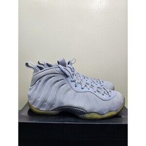 Nike Air Foamposite One PRM Wolf Grey Suede Mens Size 10 575420-007